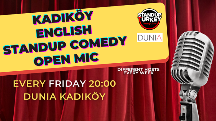 English Stand-up Comedy Open Mic