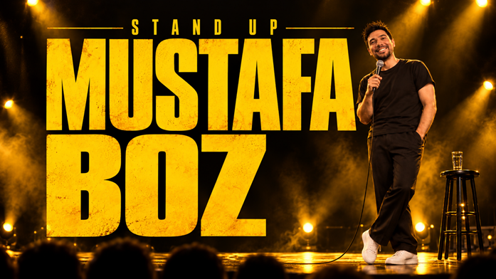 Mustafa Boz Tek Kişilik Stand Up afişi
