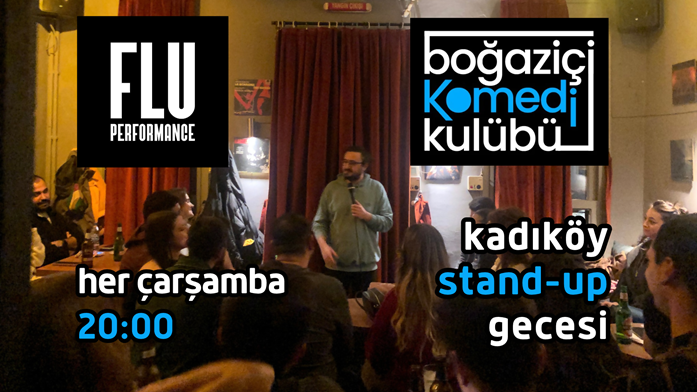 Kadıköy Stand-up Gecesi - Boğaziçi Komedi Kulübü afişi