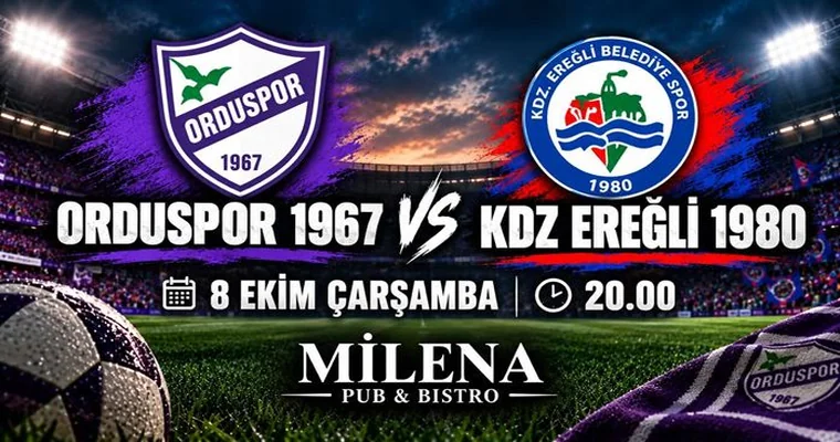 Orduspor 1967 - Kdz. Ereğli1980