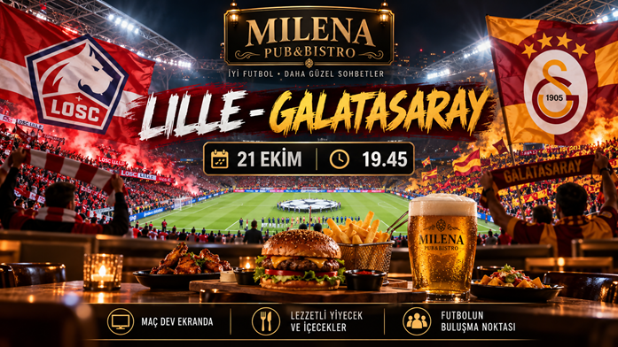 Lille - Galatasaray afişi