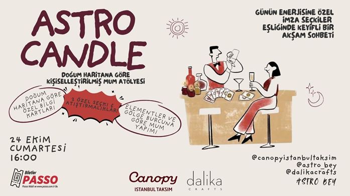 Astro Candle Workshop afişi