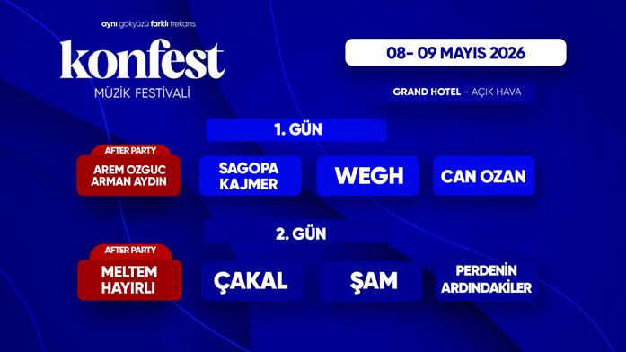 Konfest – Müzik Festivali 1. Gün