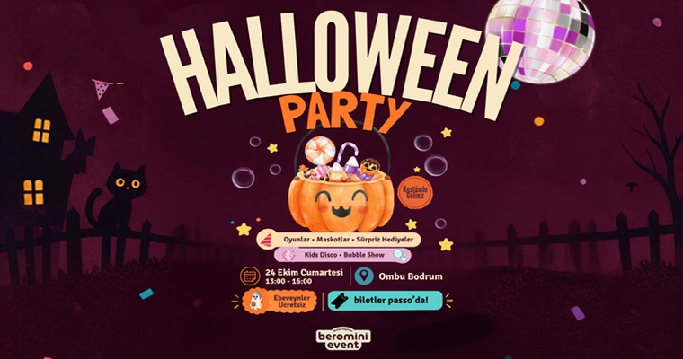 Bodrum Halloween Kids Party