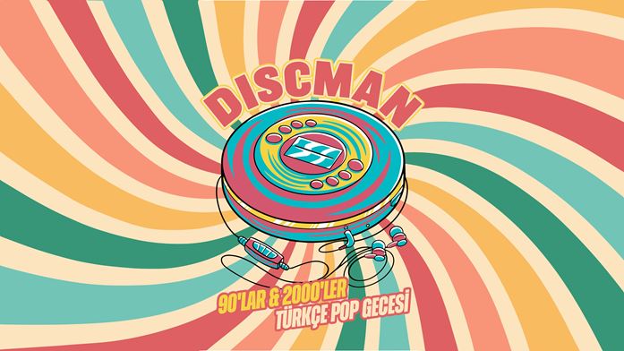 Discman 90’lar & 2000’ler Türkçe Pop Gecesi | Bolu