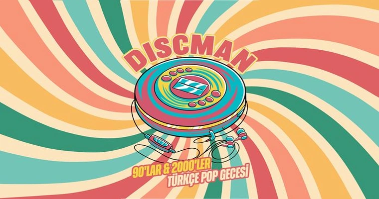 Discman 90’lar & 2000’ler Türkçe Pop Gecesi | Bolu