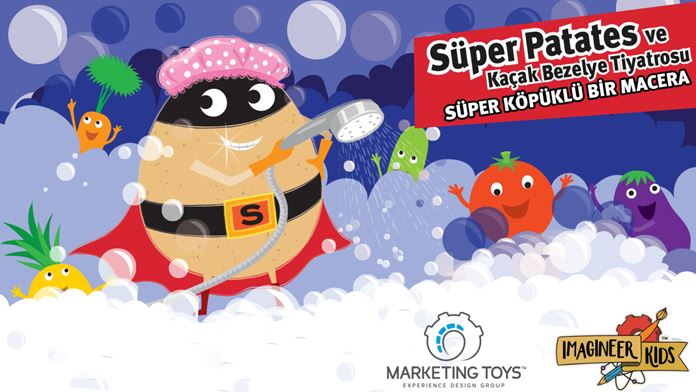 Süper Patates ve Kaçak Bezelye – Süper Köpüklü Bir Macera