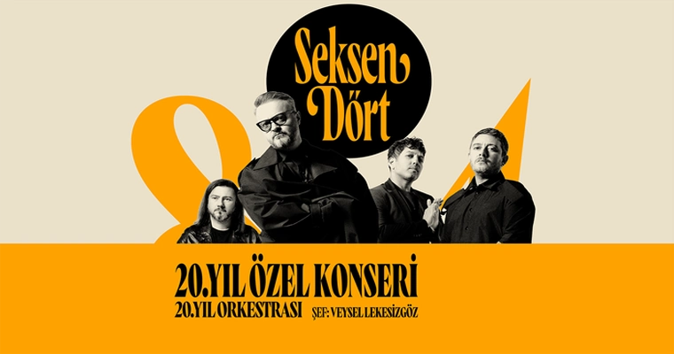 Seksendört 20. Yıl Özel Konseri | Ankara
