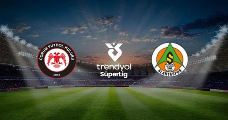Arca Çorum FK - Corendon Alanyaspor