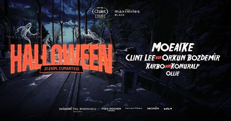 Halloween, 31 Ekim 2026, Swissôtel The Bosphorus - Chalet Garden, İstanbul konser afişi