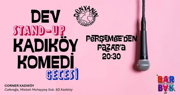 Stand up Kadıköy Komedi Gecesi Pazar