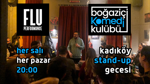 Kadıköy Stand-up Gecesi – Boğaziçi Komedi Kulübü