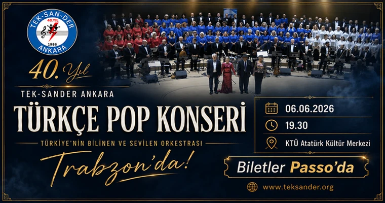 Tek -San - Der Ankara Türkçe Pop Konseri I Trabzon