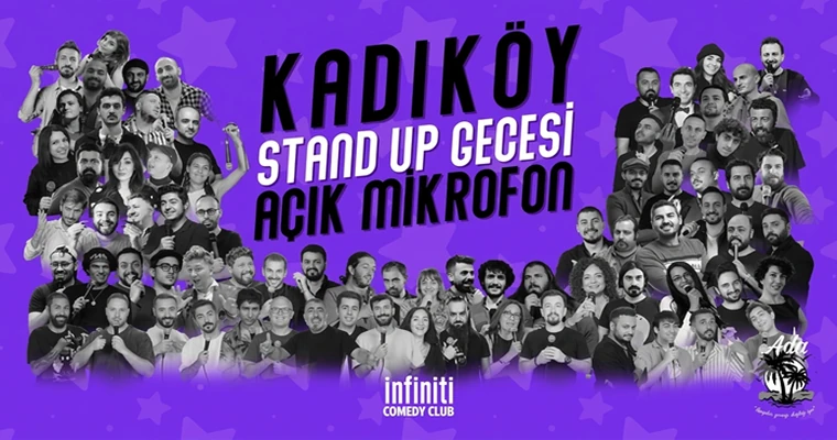 kadıköy stand up gecesi salı açık mikrofon