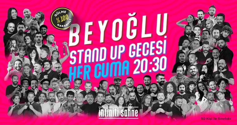 stand up taksim i beyoğlu gecesi cuma