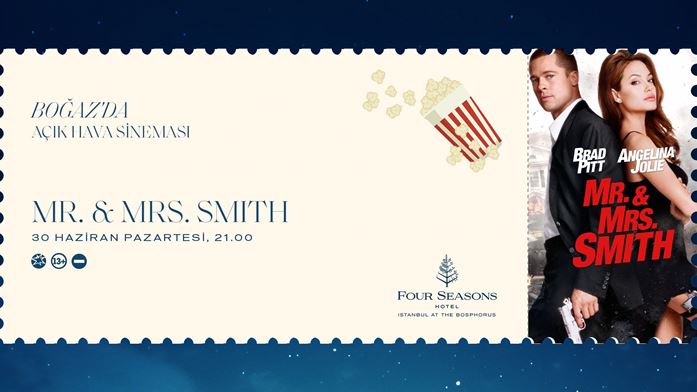 Boğaz’da Açık Hava Sineması – Mr. & Mrs. Smith