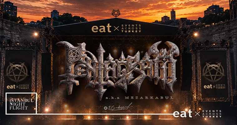 Pentegram — Pentagram : Electric, 8 Kasım 2026, Harbiye Cemil Topuzlu Açıkhava Tiyatrosu, İstanbul konser afişi
