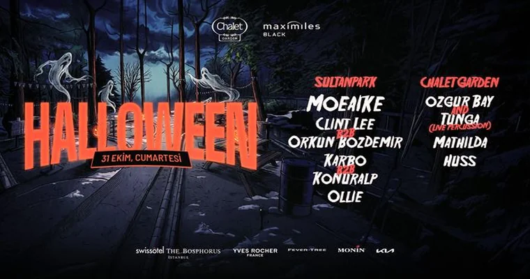 Halloween, 31 Ekim 2026, Swissôtel The Bosphorus - Chalet Garden, İstanbul konser afişi