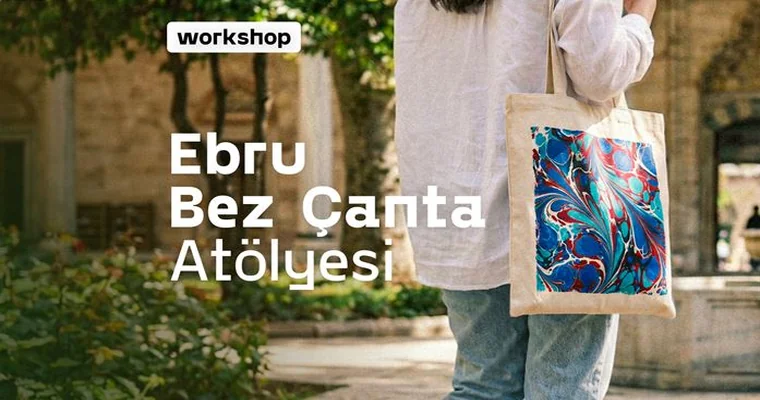 3 Eylül | Ebru ile Bez Çanta Tasarım Atölyesi
