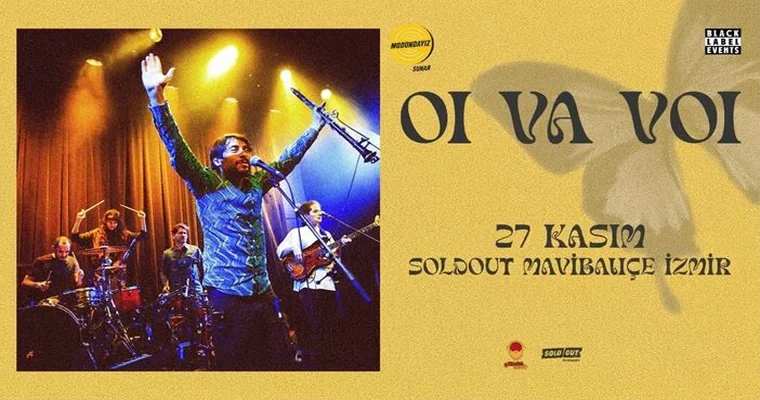 Soen — Modundayız Sunar; Oi Va Voi, 27 Kasım 2026, SoldOut Performance Hall, İzmir konser afişi