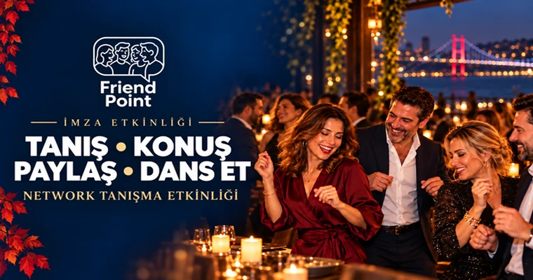 Tanış, Konuş, Paylaş, Dans Et (Network Tanışma Etkinliği), 19 Kasım 2026, Rossi Suadiye, İstanbul konser afişi