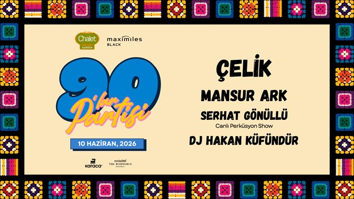Chalet Garden 90’lar Türkçe Pop Festivali
