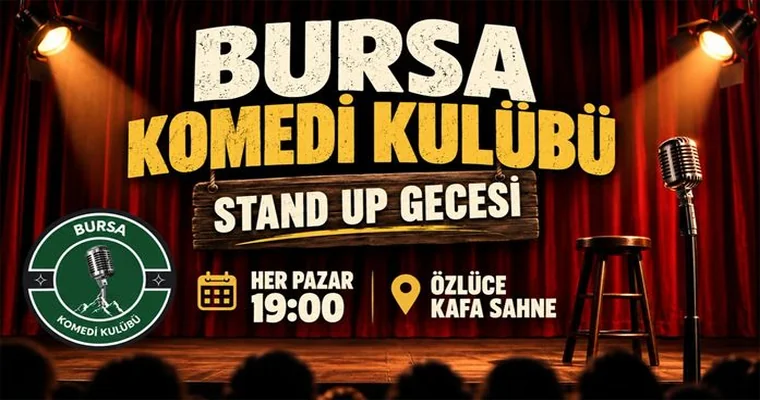 Bursa Komedi Kulübü Stand up Gecesi I  Bursa