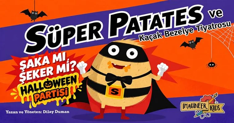 Süper Patates ve Kaçak Bezelye – Şaka mı Şeker mi? Halloween Party
