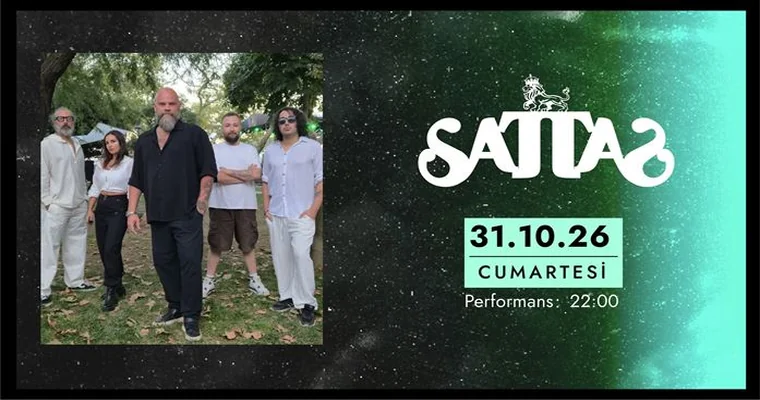 Sattas, 31 Ekim 2026, Celtic Irish Pub İstanbul, İstanbul konser afişi