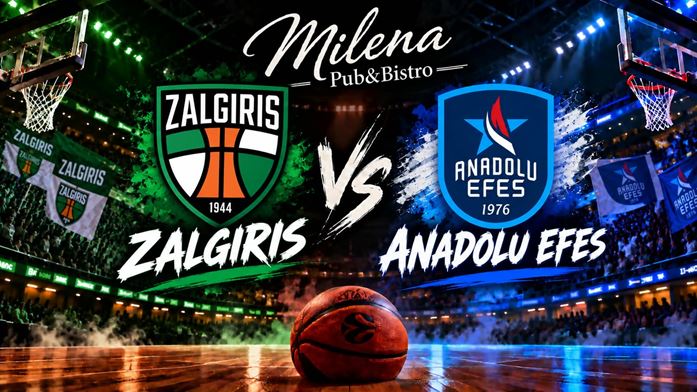 Zalgiris - Anadolu Efes  - Euroleague
 afişi