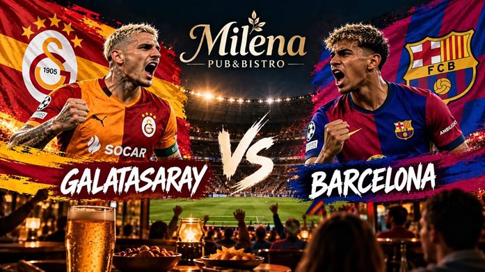 Galatasaray - Barcelona I Milena Pub ek görseli