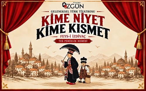 Kime Niyet Kime Kısmet Muratpaşa Bld. Kültür Salonu afişi