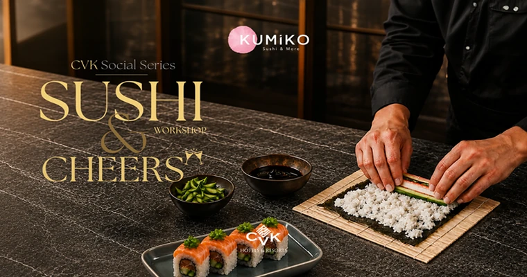 CVK Social Series : Sushi & Cheers Edition