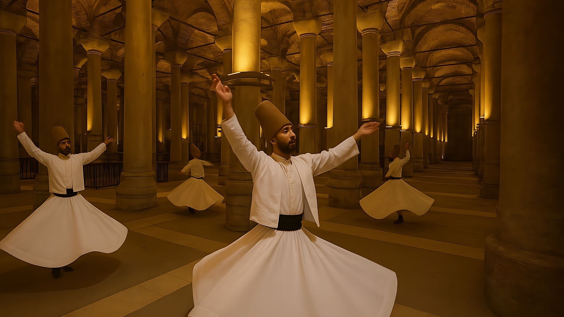 Binbirdirek Sarnıcı | Sema Ayini - Whirling Dervishes Ceremony Etkinlikleri