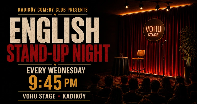 English Stand Up Night Etkinlikleri