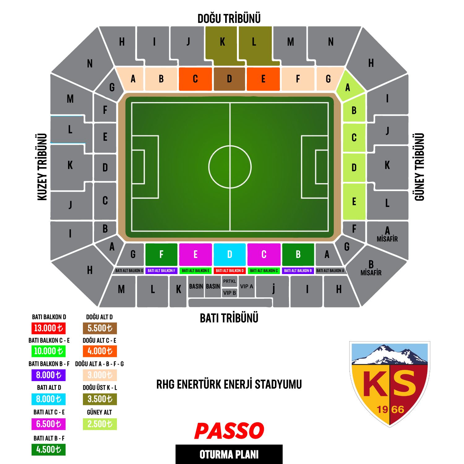 Metro Holding Kayserispor 26/27 Kombine